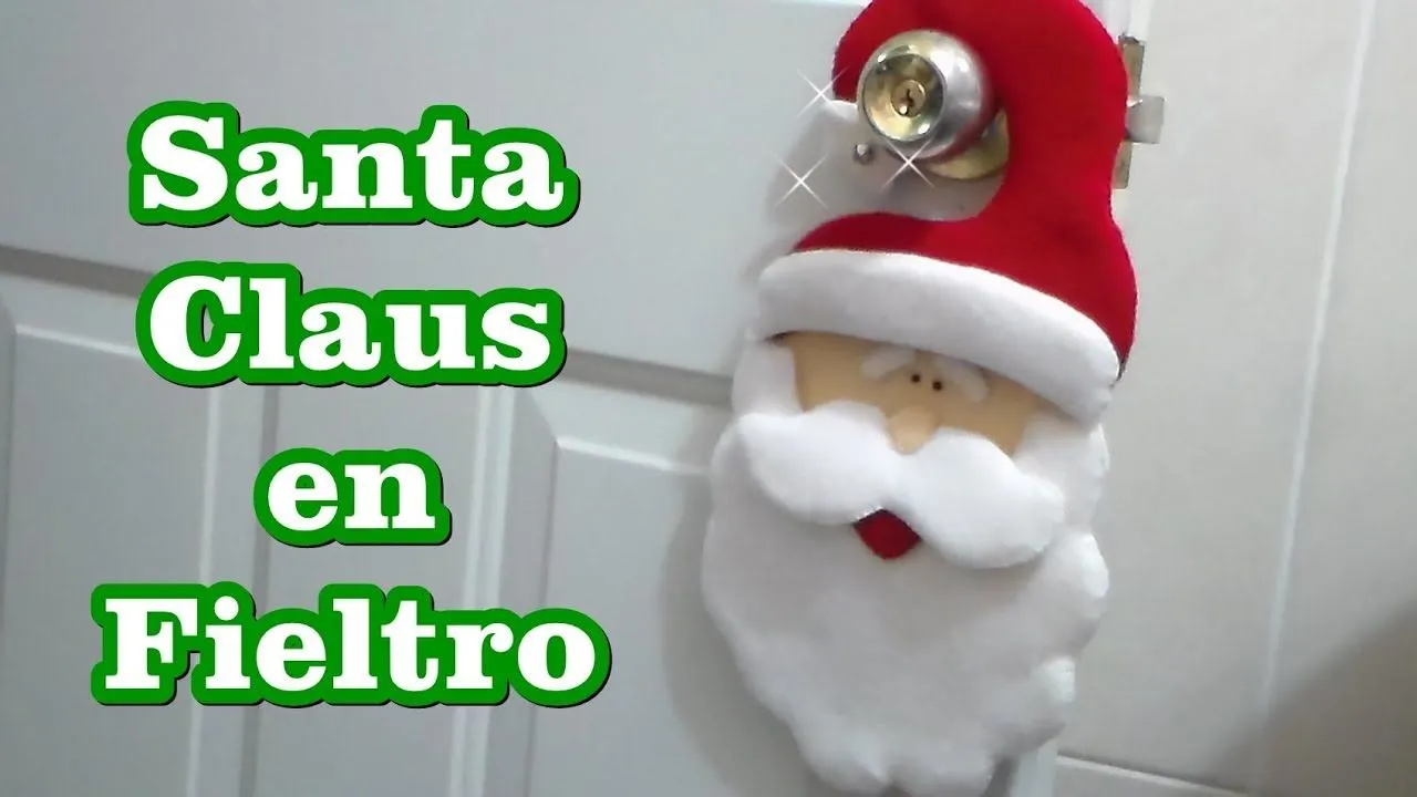 Santa Claus en Fieltro - YouTube