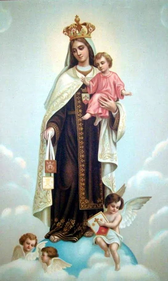 Santa María Adina de Portonovo: Nuestra Señora del Carmen Santa María Adina de Portonovo: Nuestra Señora del Carmen