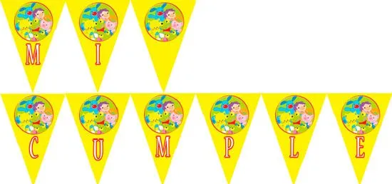 Sapo Pepe | Banderines para imprimir gratis - Fiestas infantiles