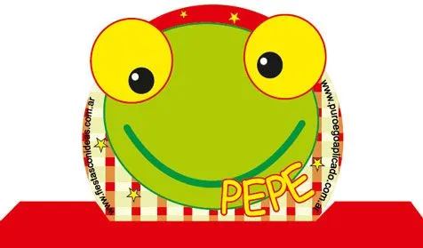 Sapo Pepe - Cajita Souvenir para imprimir - Fiestas infantiles