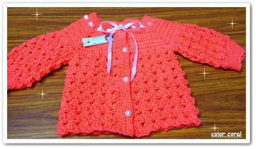 saquitos Mechita on Pinterest | Bebe, Ravelry and Baby Sweaters