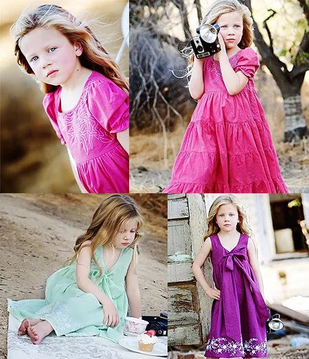 Saurette: vestidos para niñas. Verano 2010 - Moda infantil ...