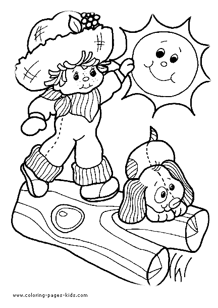 scooby doo coloring pages | Colorir e Pintar: Strawberry Shortcake ...