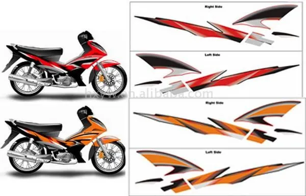 Calcomanias para motos Scooter - Imagui