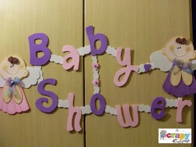 Carteles Para Baby Shower En Goma Eva | Hairstyles