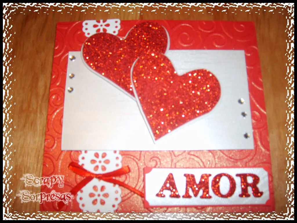 SCRAPY sorpresas: Tarjetas vendidas en El Día del Amor!!!