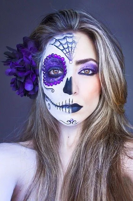 Maquillaje artistico de terror - Imagui