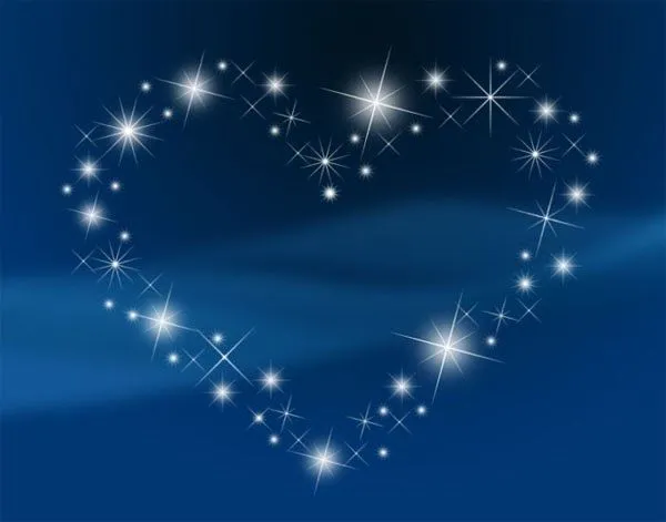 SECRETOS DEL CORAZON: Estrellas en el cielo azul.... 星