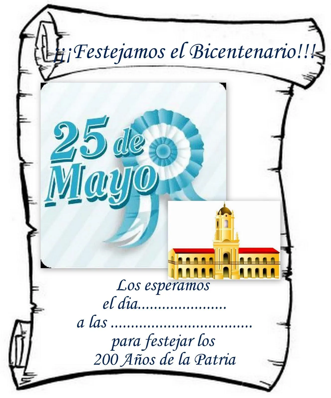 SECRETOS: Invitacion para el Bicentenario