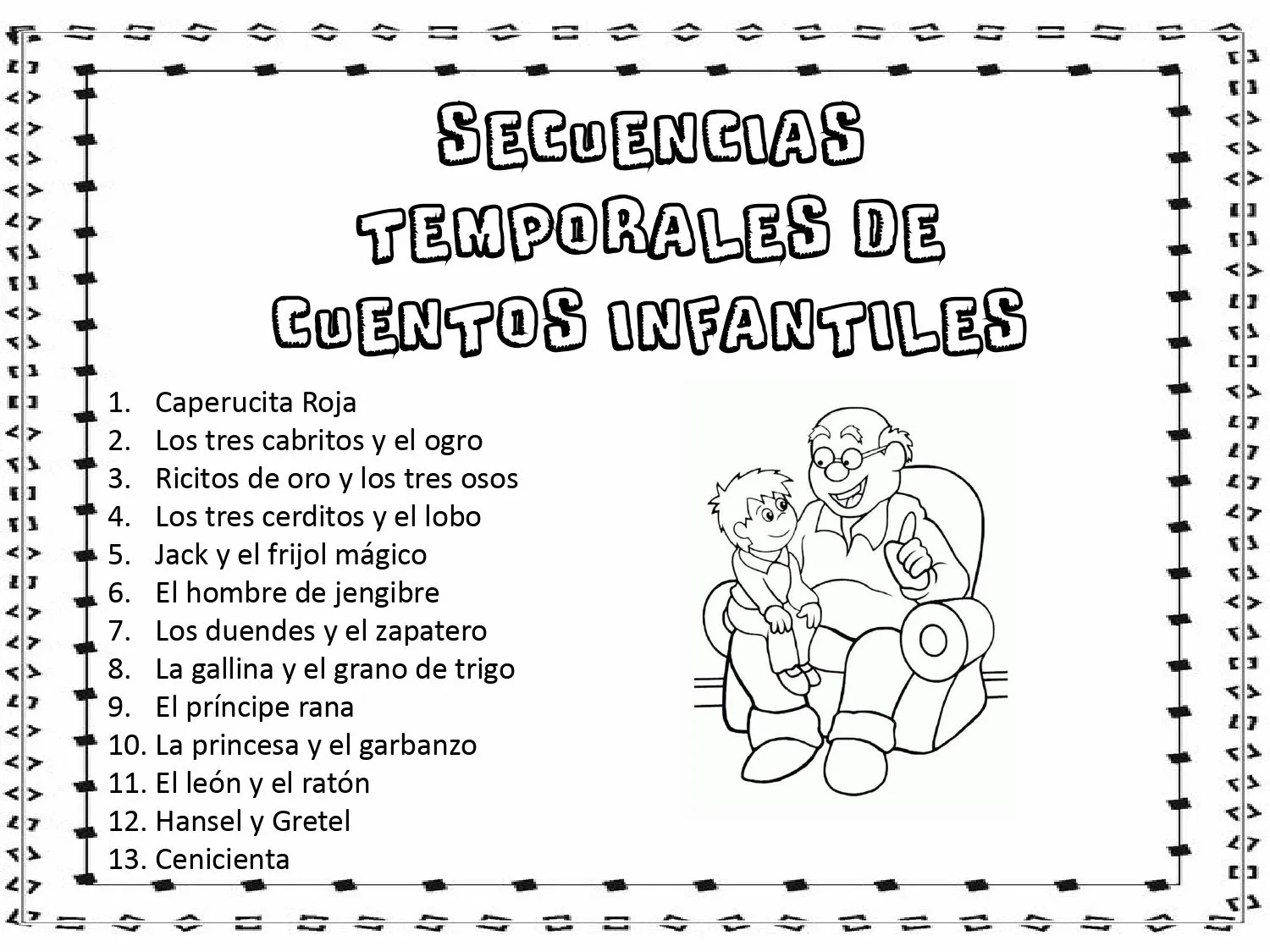 SECUENCIAS TEMPORALES CUENTOS INFANTILES (PREMIUM) SECUENCIAS TEMPORALES CUENTOS INFANTILES (PREMIUM)