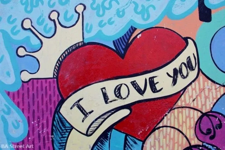 De grafitis amor - Imagui