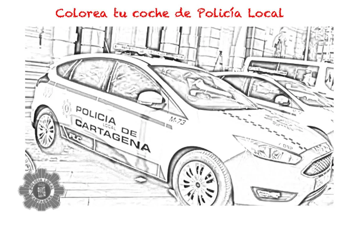 Seguridad Ciudadana propone a los más pequeños demostrar sus dotes  artísticas Coloreando a los que nos Protegen | Ayuntamiento de Cartagena