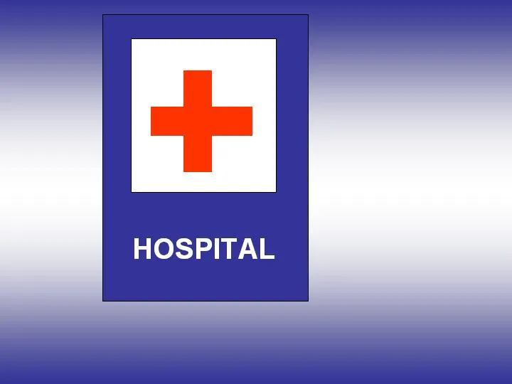 Señal de transito de hospital - Imagui