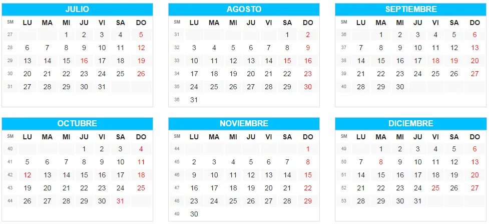 Calendario de Feriados 2015 ~ Becas y Postulaciones 2015