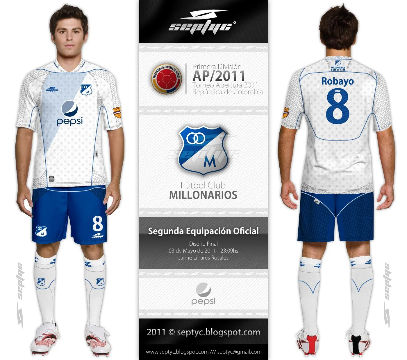 Septyc © | Reflector Edition.: Millonarios F.C. (Colombia-Primera ... Septyc © | Reflector Edition.: Millonarios F.C. (Colombia-Primera ...