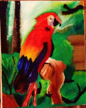 de la serie el color de las guacamayas #1 Die G. C- Artelista. de la serie el color de las guacamayas #1 Die G. C- Artelista.