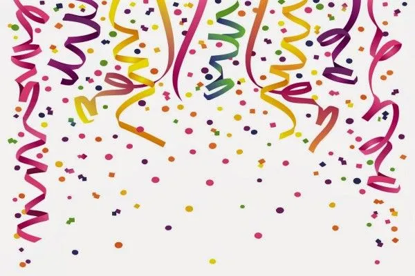 Serpentinas y confetis para una fiesta (28862), descarga a 1600x1280