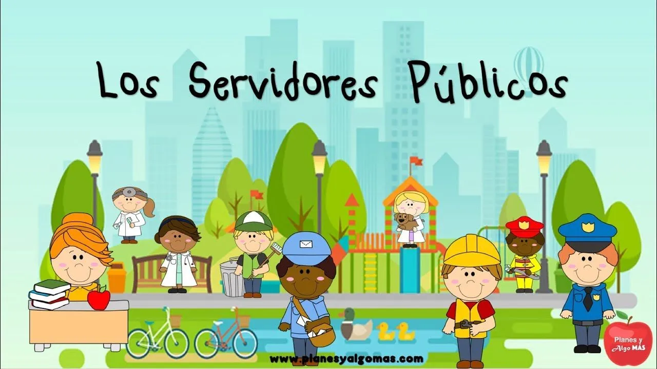 Servidores Públicos - Artificios, franjas, Powerpoint y Actividades -  YouTube
