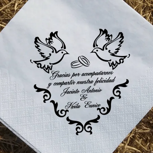 Dibujos de boda para servilletas - Imagui