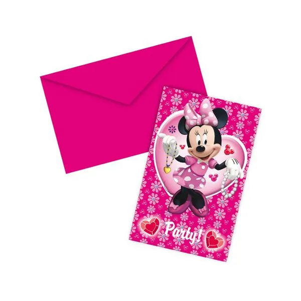 Set de invitaciones Minnie Mouse: comprar online
