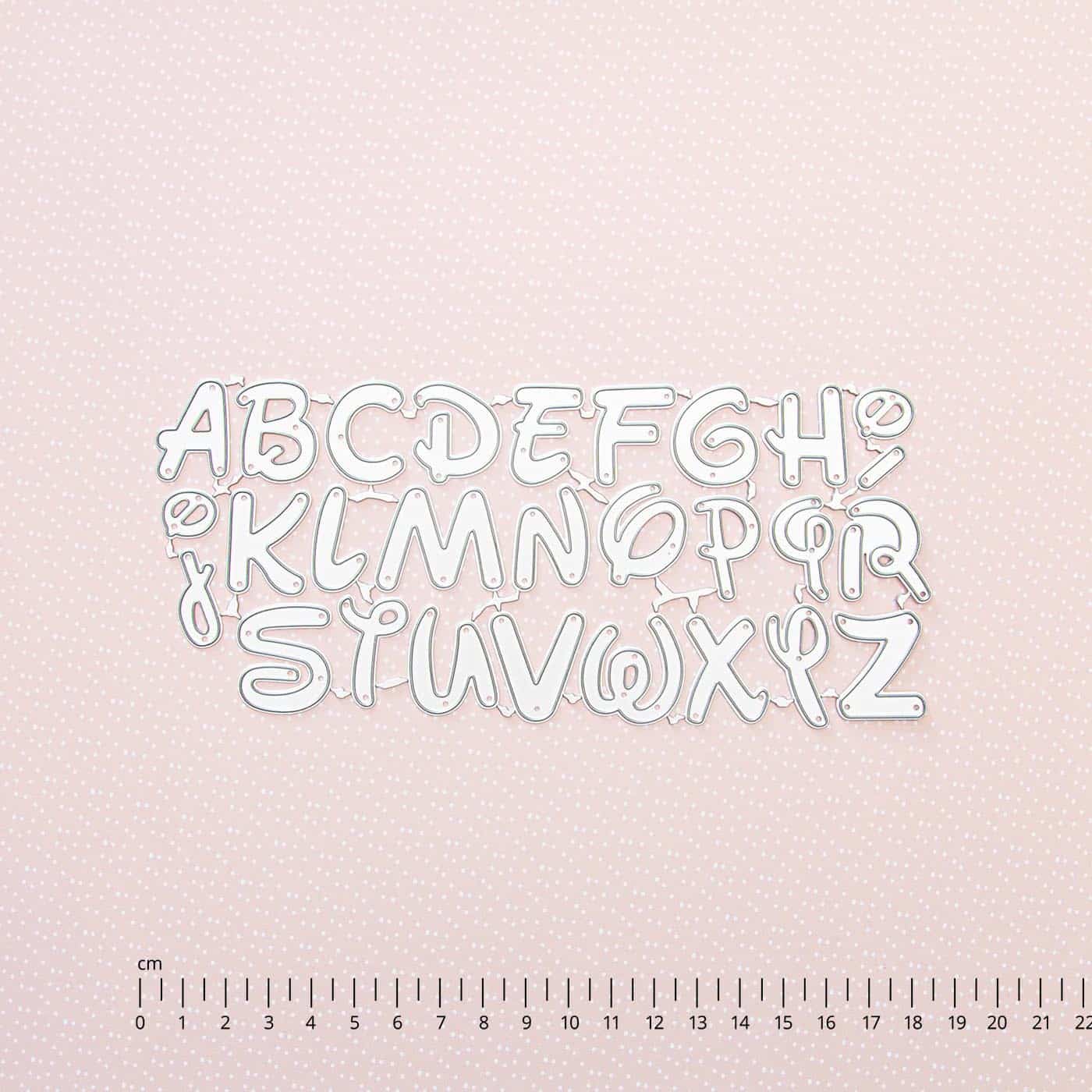 set de letras abecedario Disney - Suzzy #159073 - La esquinita del scrap