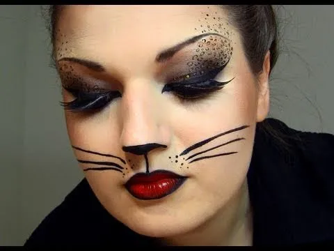 Sexy Cat Halloween Makeup - YouTube