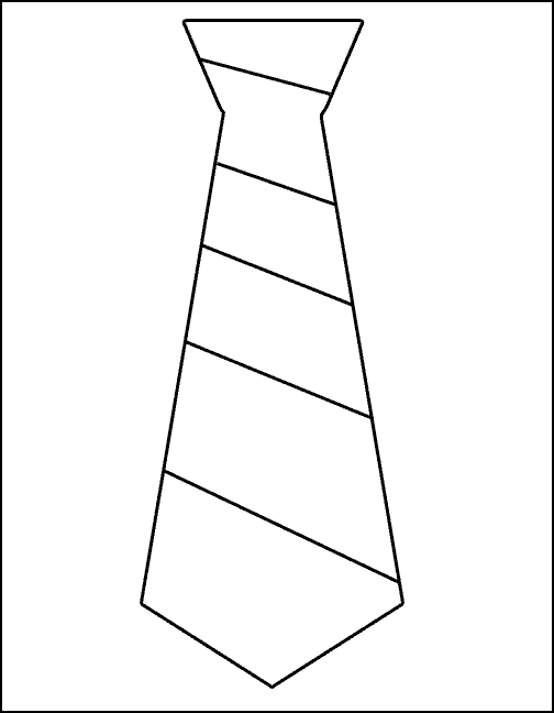 Molde de corbata de cotillon para imprimir - Imagui