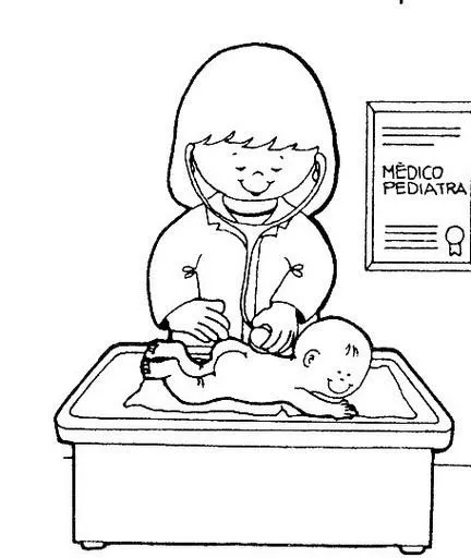 Pediatra para dibujar - Imagui