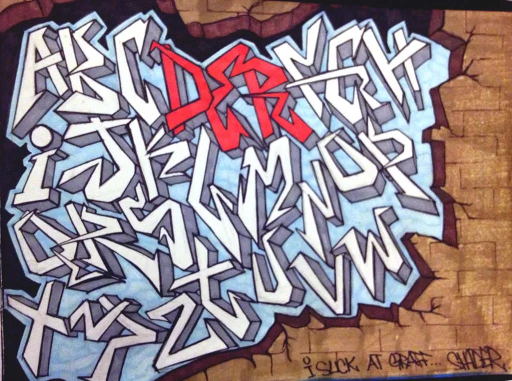 SHADER GRAFF ALPHABET by Shaader on DeviantArt SHADER GRAFF ALPHABET by Shaader on DeviantArt