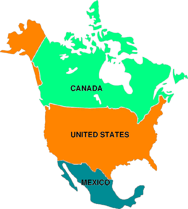 Shifting Boundaries: North America