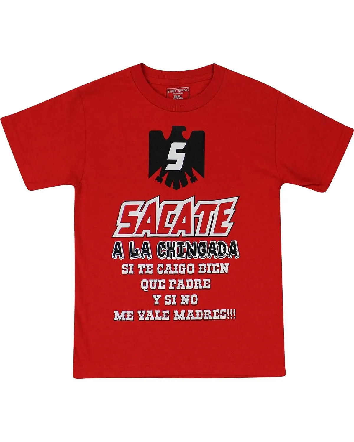 ShirtBANC - Camisa con Texto Sacate Beer - Rojo - 3X-Large ...