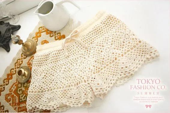 Hofri's High-Waist Crochet Shorts | Moira Crochets Thread