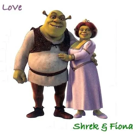 shrek and fiona uploaded by yvonny bunny in category clipart
