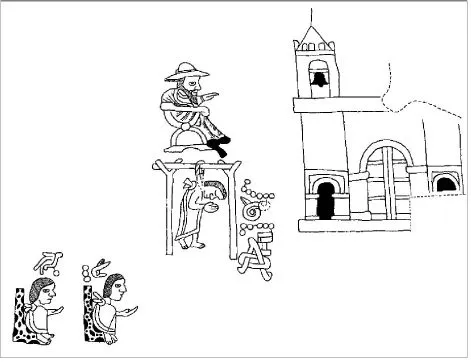 El siglo xvi en los lienzos de Coixtlahuaca