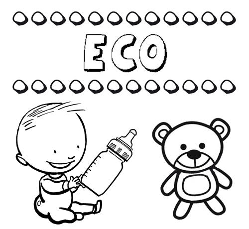 Significado del nombre Eco. Nombres para niños