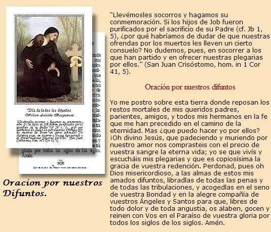 Oraciones para un difunto en su aniversario - Imagui Oraciones para un difunto en su aniversario - Imagui