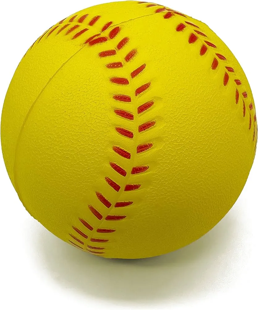 Silfrae Pelota de entrenamiento de espuma para béisbol, sóftbol, práctica  de béisbol, estándar y de gran tamaño (6 amarillos, tamaño estándar) :  Amazon.com.mx: Deportes y Aire Libre