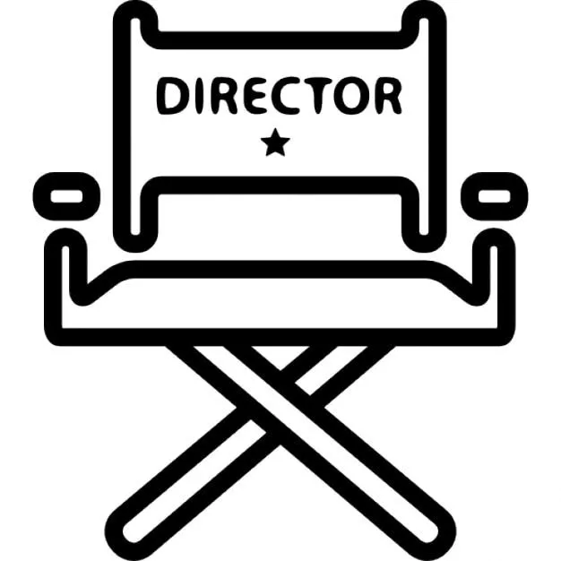Silla de director de cine | Descargar Iconos gratis