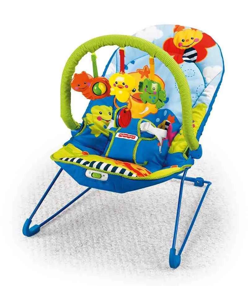 Silla Mecedora Vibradora Fisher Price Bouncer Como Nuevoo ...