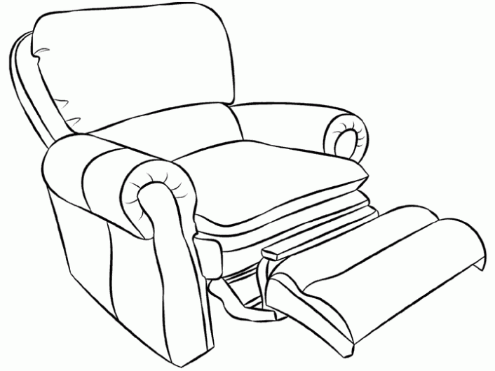 Sofa dibujos para colorear - Imagui