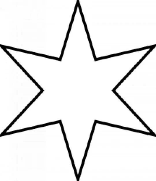 Silueta estrella señalada | Descargar Iconos gratis