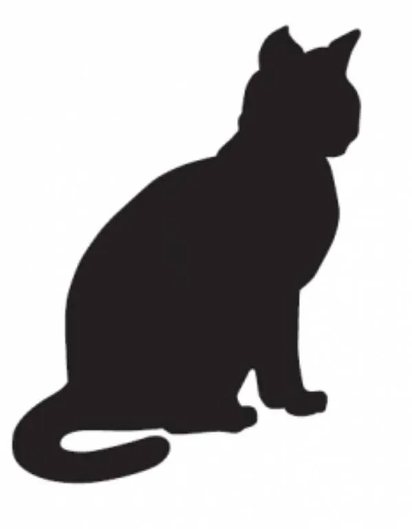 silueta gato | Decorar tu casa es facilisimo.com