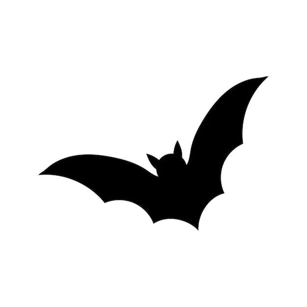 Silueta de murciélago, aislado sobre fondo blanco. murciélago negro de silueta de halloween - para diseño o decoración | Vector Premium Silueta de murciélago, aislado sobre fondo blanco. murciélago negro de silueta de halloween - para diseño o decoración | Vector Premium
