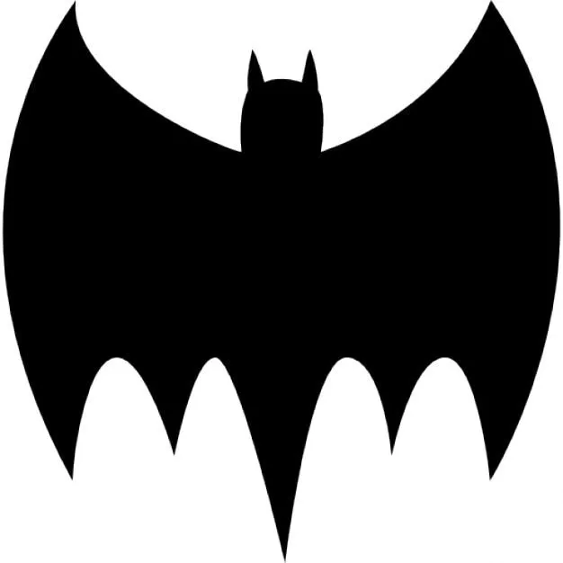 Silueta de murciélago negro | Descargar Iconos gratis