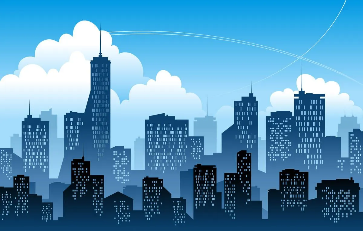 Silueta de ciudad EPS by ~GianFerdinand on deviantART Silueta de ciudad EPS by ~GianFerdinand on deviantART