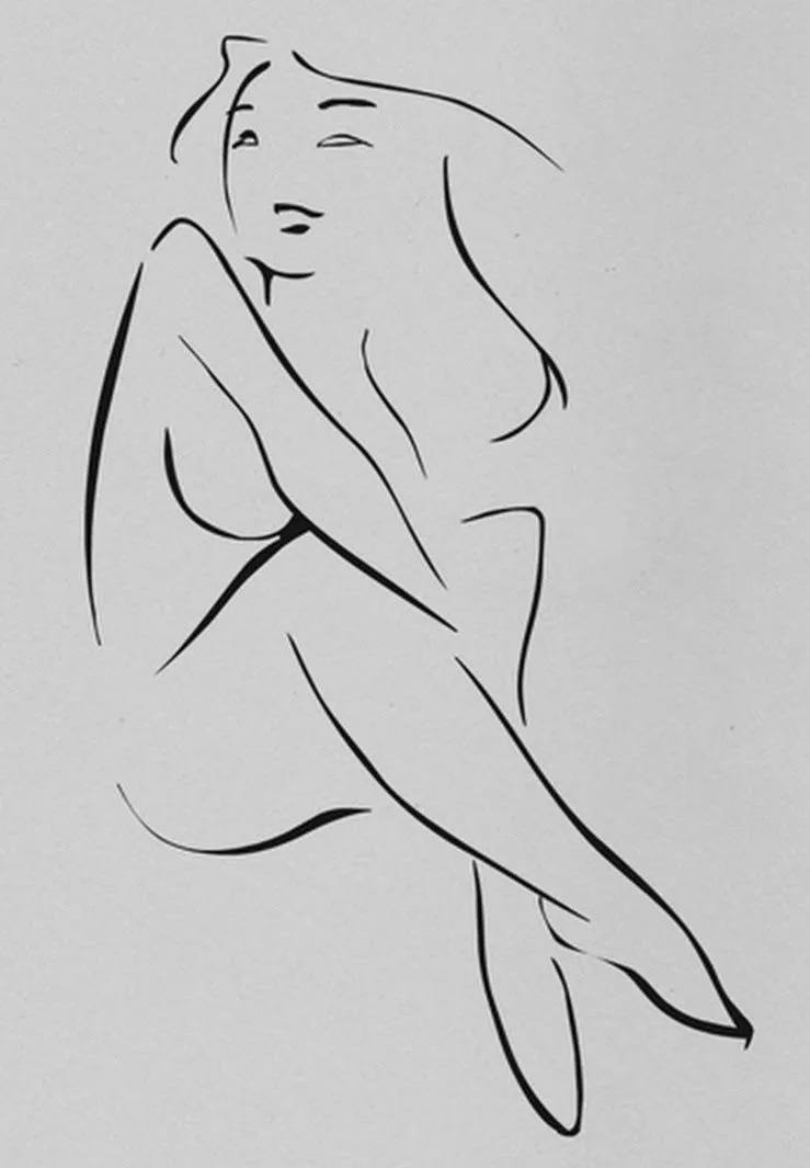 Siluetas de Mujeres Dibujos Modernos a Lápiz | Cuadros Modernos al ... Siluetas de Mujeres Dibujos Modernos a Lápiz | Cuadros Modernos al ...