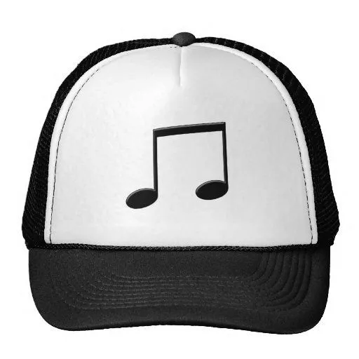 Símbolo de música emitido de la nota gorros bordados de Zazzle. Símbolo de música emitido de la nota gorros bordados de Zazzle.