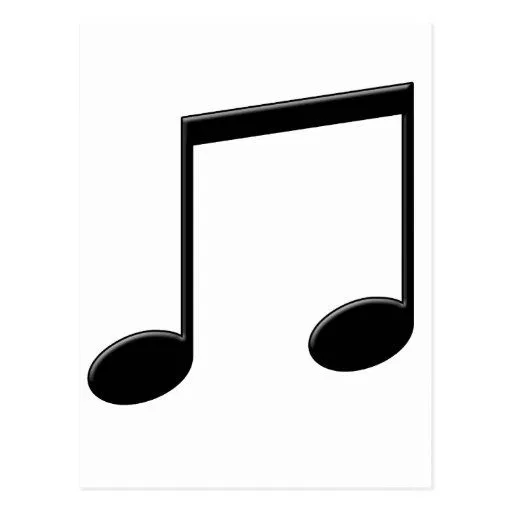 Símbolo de música irradiado da nota cartao postal de Zazzle. Símbolo de música irradiado da nota cartao postal de Zazzle.