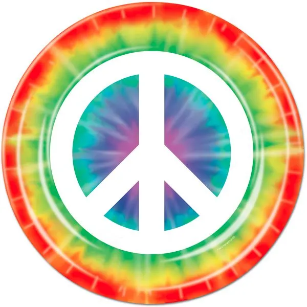 Símbolo de la paz de colores - Imagui