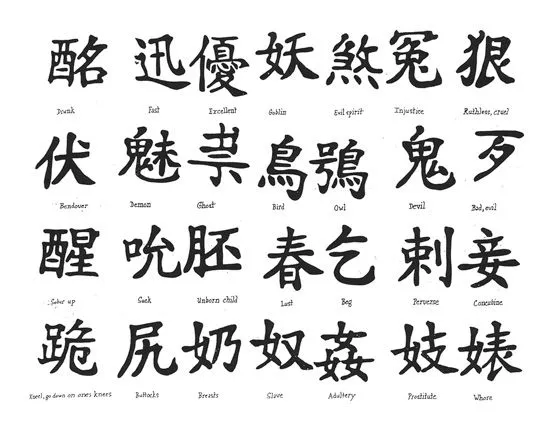Significado símbolos chinos - Imagui
